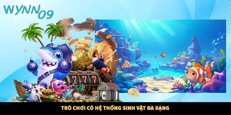 Trò chơi có hệ thống sinh vật đa dạng